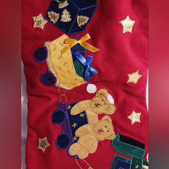 Christmas Holiday Stocking - Picture 2 of 8
